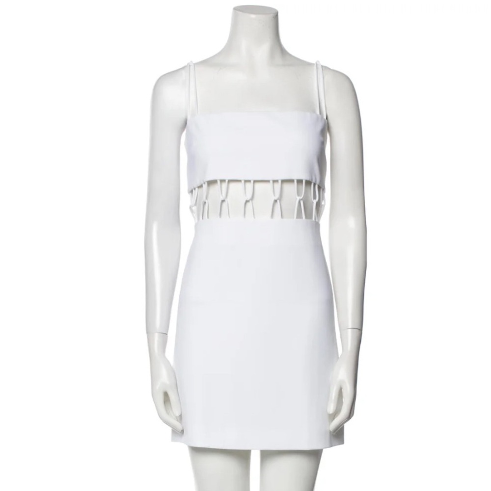 ALEXIS kim white mini dress
size M